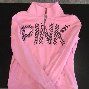 Victoria’s Secret PINK quarter zip pullover